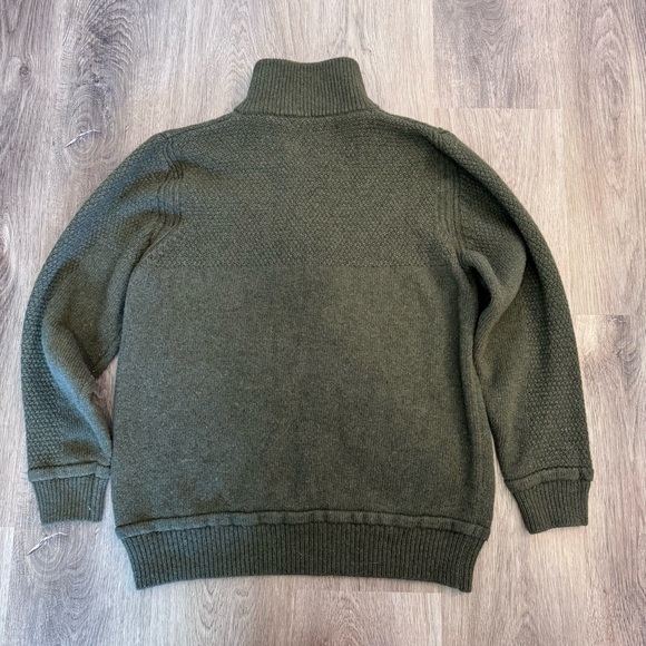 Emozioni Uomo ITALY  Wool quarter zip Sweater Size M - Picture 2 of 7